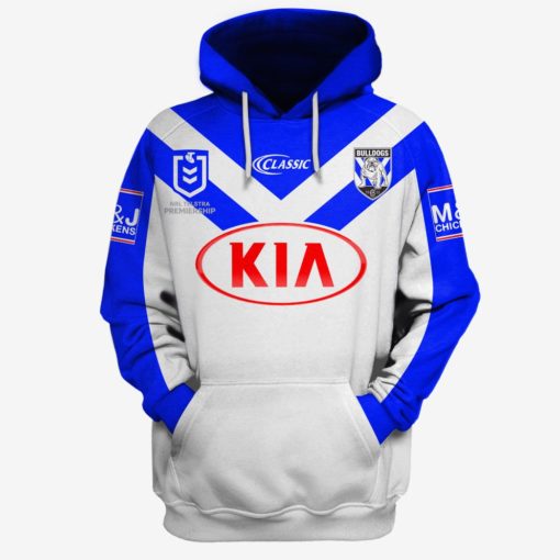 Personalized Canterbury-Bankstown Bulldogs 2019 Home Jersey Limited Edition 3D All Over Printed Shirts For Men & Women