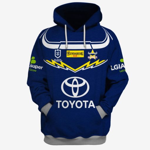 Personalized North Queensland Cowboys 2019 Home Jersey  Limited Edition 3D All Over Printed Shirts For Men & Women