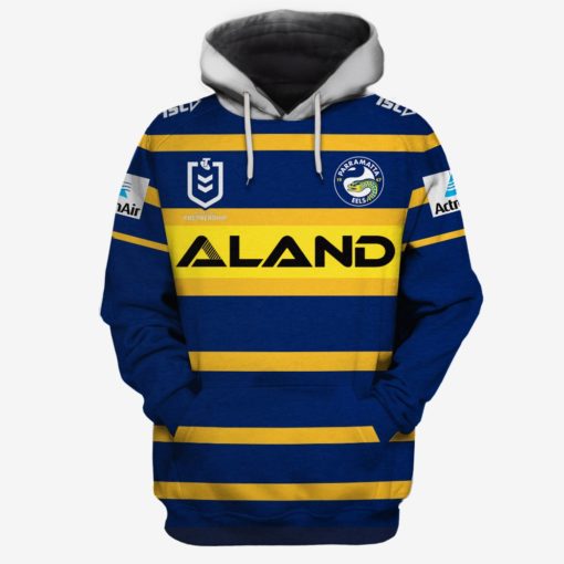 Personalized Parramatta Eels 2019 Home Jersey Limited Edition 3D All Over Printed Shirts For Men & Women