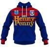 1995 Auckland New Zealand Warriors Rugby League Home Jersey