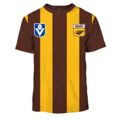 Personalized Hawthorn Football Club Vintage Retro AFL Guernsey 90s