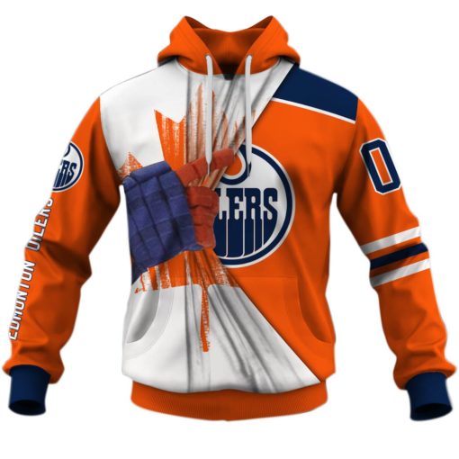 Edmonton Oilers Personalized hoodie jersey hot product 2020
