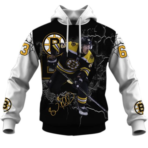 Boston Bruins Brad Marchand #63 Hot hoodie jersey 2020