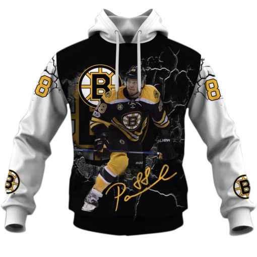 Boston Bruins David Pastrnak #88 Hot hoodie jersey 2020