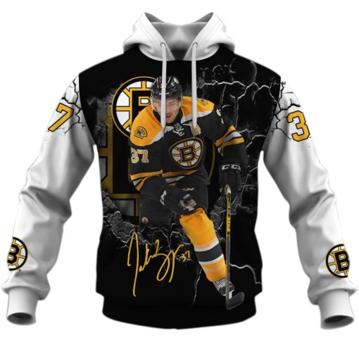 Boston Bruins Patrice Bergeron #37 Hot hoodie jersey 2020