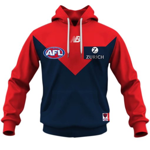 Personalize Melbourne Demons 2020 Men’s Home Guernsey