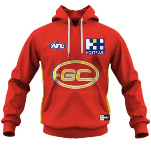 Personalize Gold Coast Suns 2020 Men’s Home Guernsey