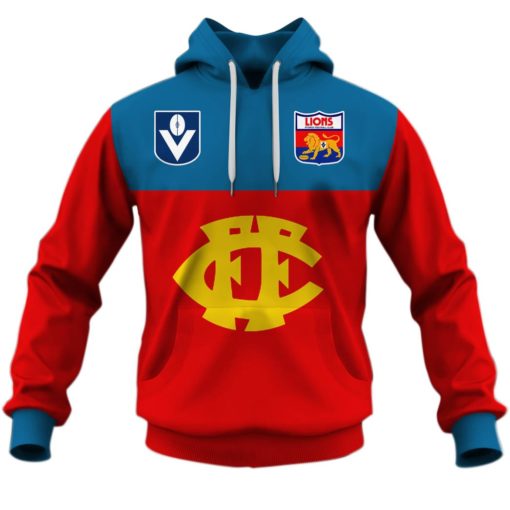 Throwback 1980 Fitzroy Lions Vintage Home Jumper Custom name and number