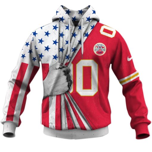 Hot jersey hoodie 2020 Personalized name and number NFL Kansas City Chiefs