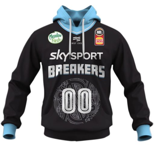 Personalized name and number New Zealand Breakers 2019/20 Mens Home Jersey