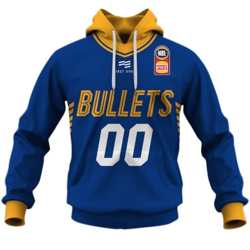 Personalized name and number Brisbane Bullets 2019/20 Mens Home Jersey