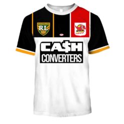 Vintage 1995 NRL Western Reds Retro Jersey