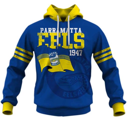 Personalized your name and number Parramatta Eels Retro jersey 1947