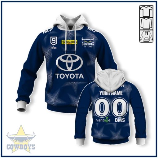 Personalize North Queensland Cowboys NRL Nines 2020 Jersey
