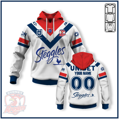 Personaliz Sydney Roosters NRL 2020 Away Jersey