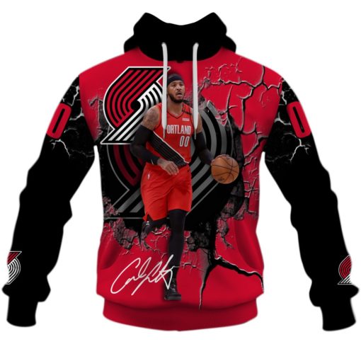 Hot hoodie NBA 2020 , Portland Trail Blazers, Carmelo Anthony #00