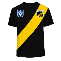 Personalized Richmond Football Club Vintage Retro AFL Guernsey 90s KID