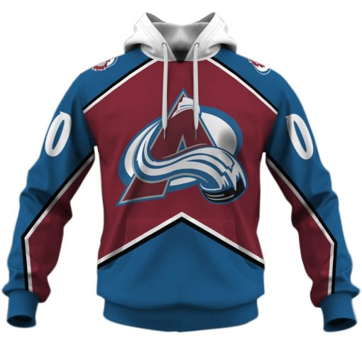 Personalized Colorado Avalanche 1996 Throwback Vintage Hockey Jersey