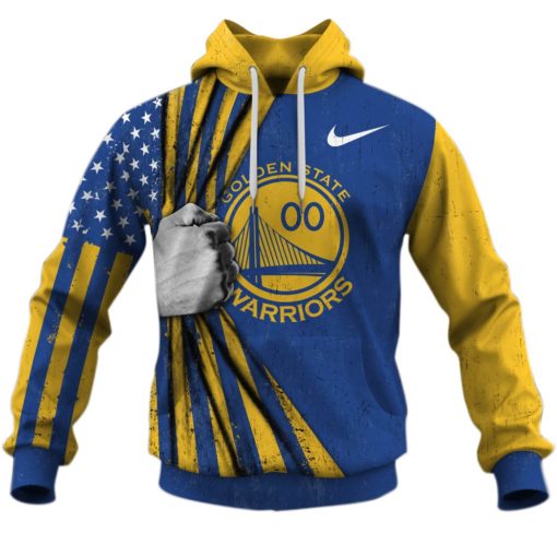 Personalized name and number hoodie NBA 2020 Golden State Warriors