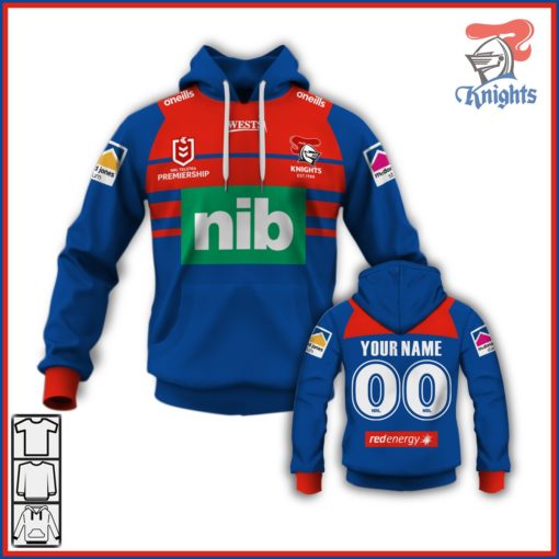 Personalize Newcastle Knights NRL 2020 Home Jersey