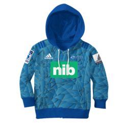 Personalise Auckland Blues Super Rugby 2020 Kid Jersey