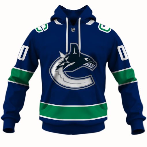 Personalize Vancouver Canucks NHL 2020 Home Jersey