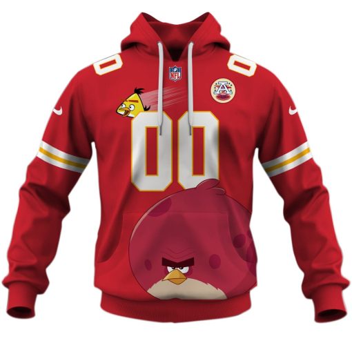 Personalize Kansas City Chiefs NFL x Angry Birds 2020 T60