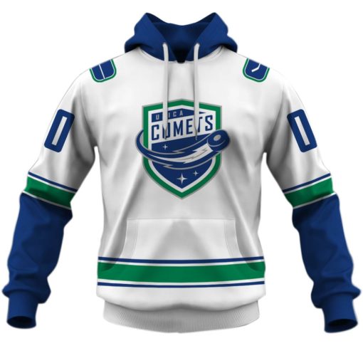 Personalized AHL American Hockey League Utica Comets White Jersey 2020