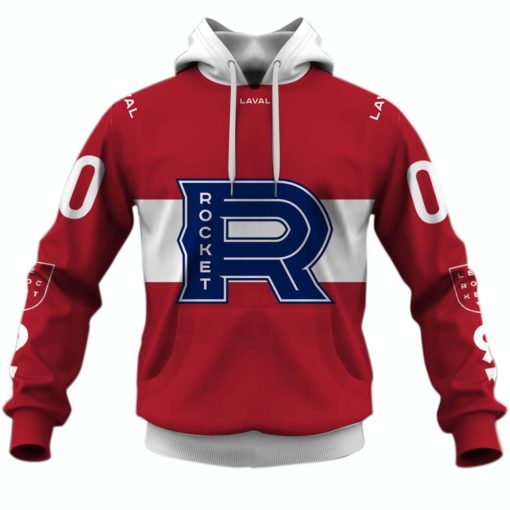 Personalized AHL American Hockey League Laval Rocket Red Jersey 2020