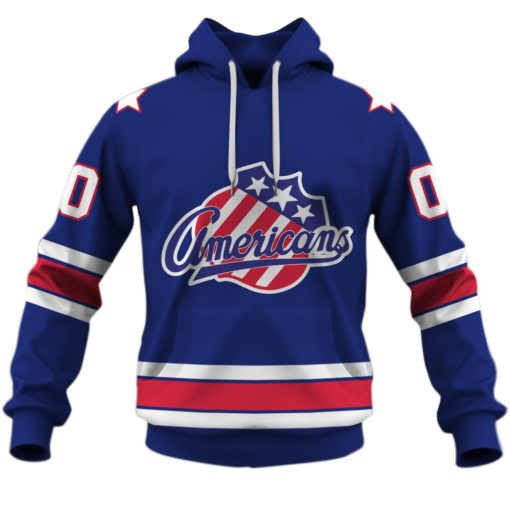 Personalized AHL Rochester Americans Blue Jersey 2020