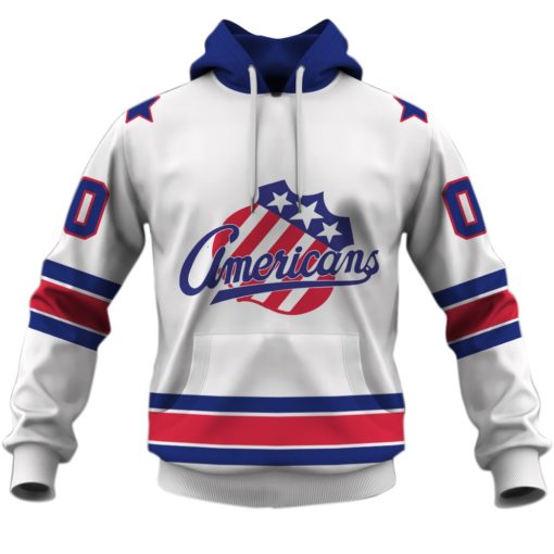 Personalized AHL Rochester Americans White Jersey 2020