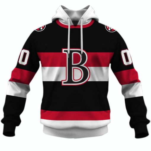 Personalized AHL Belleville Senators Black Jersey 2020