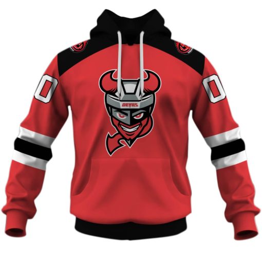Personalized AHL Binghamton Devils Red Jersey 2020