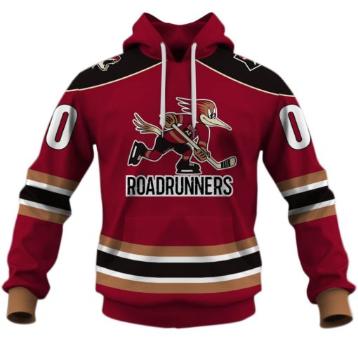 Personalized AHL Tucson Roadrunners Red Home Jersey 2020