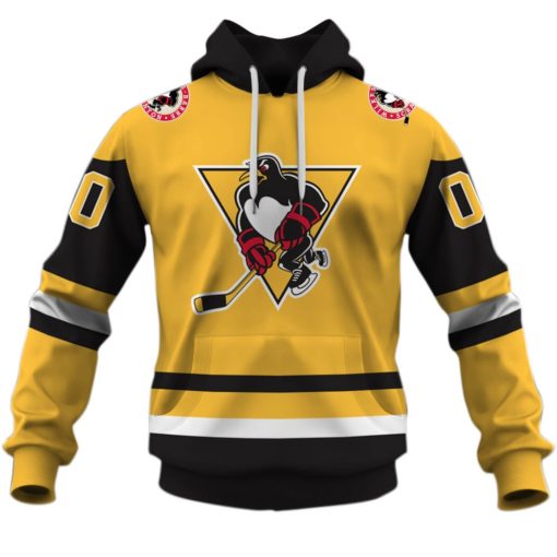Personalized AHL Wilkes-Barre/Scranton Penguins Yellow Jersey 2020