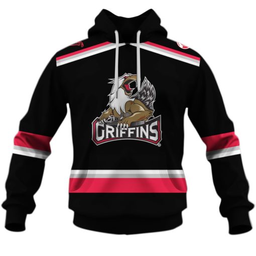 Personalize AHL Grand Rapids Griffins Premier Black Jersey