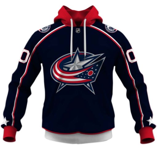 Personalize Blue Jackets NHL 2020 Home Jersey