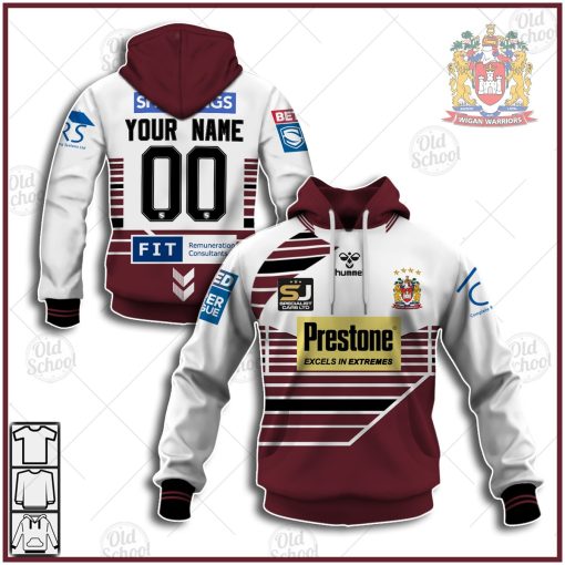 Personalize Super League Wigan Warriors 2020 Home Jersey