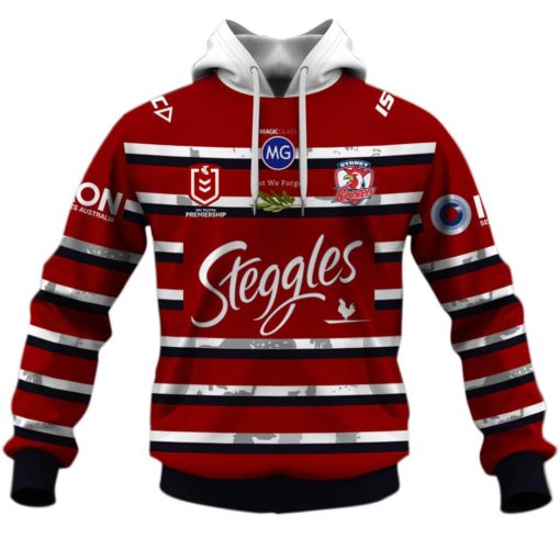 Personalise NRL Sydney Roosters ANZAC Day 2020 Jersey