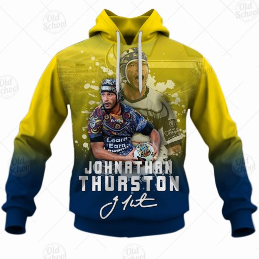 NRL North Queensland Cowboys Johnathan Thurston T9 3D Hoodie Style