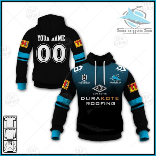 Personalize Cronulla Sutherland Sharks NRL 2020 Alternate Jersey