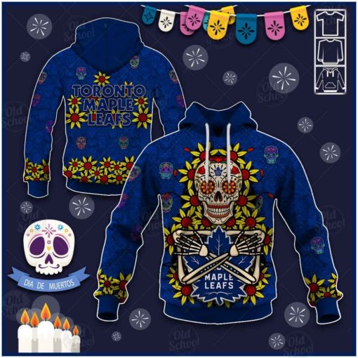 NHL Toronto Maple Leafs Día de Muertos Sugar Skull 2020 Style