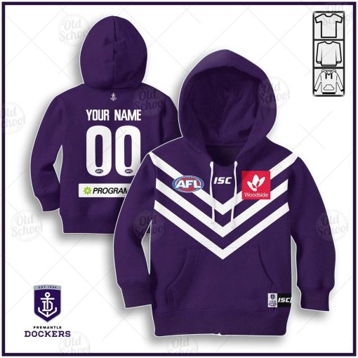 Personalize Fremantle Dockers 2020 Men’s Home Guernsey for Kids