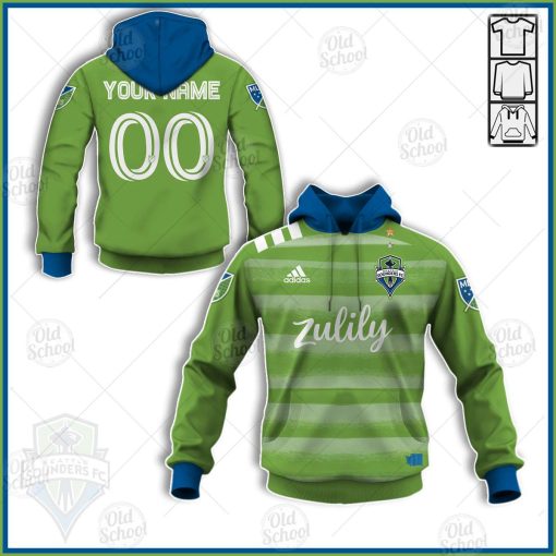 Personalise MLS Seattle Sounders FC 2020 Home Jersey