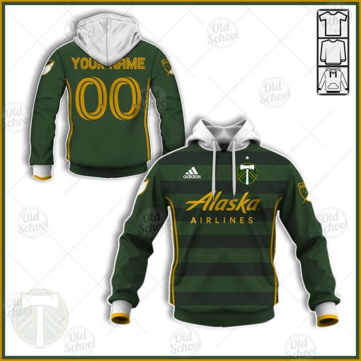 Personalise MLS Portland Timbers 2020 Home Jersey