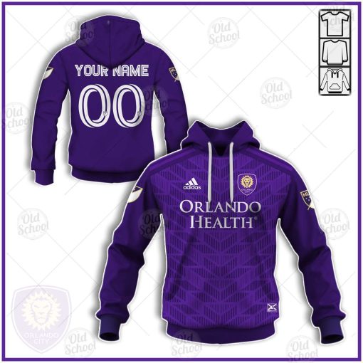 Personalise MLS Orlando City 2020 Home Jersey