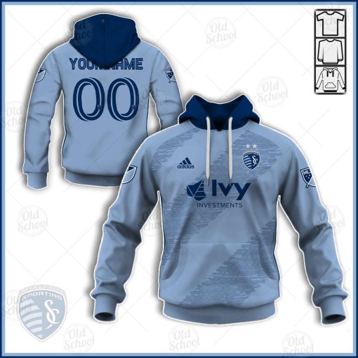 Personalise MLS Sporting Kansas City 2020 Home Jersey