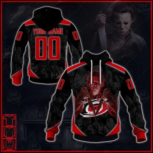 Personalize NHL Carolina Hurricanes x Michael Myers Halloween 2020 Style