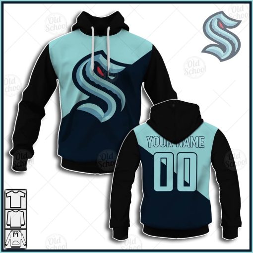 Personalise NHL Seattle Kraken Hoodie Custom