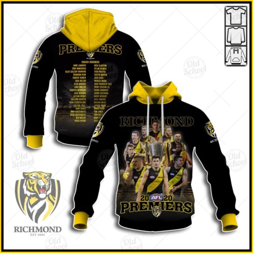 AFL Grand Final 2020 Richmond Tigers Premiers Style